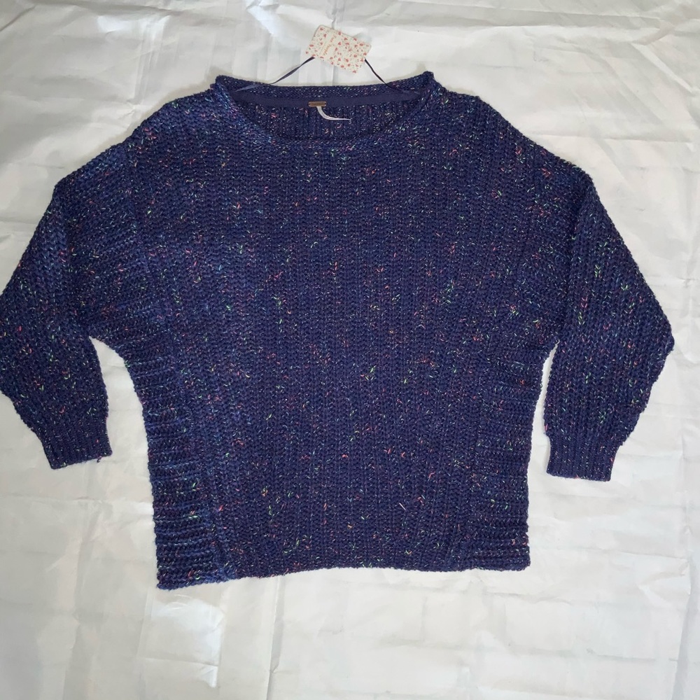 Free People midnight aura sweater NWT - Picture 7 of 10